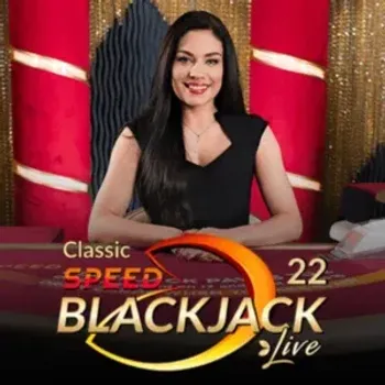 Klasický speed blackjack 22